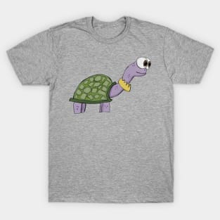 Turtle with crown around its neck T-Shirt